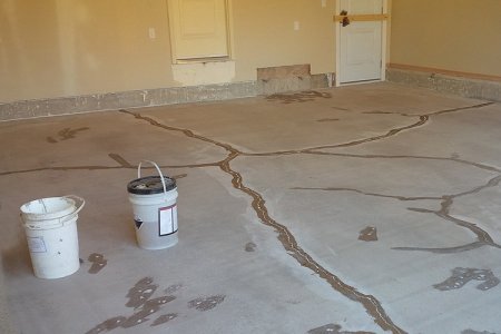 Восстановление бетонного пола